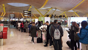 Barajas Huelga